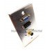Placa Tapa Vga + HDMI 1.4 (4k) pigtail + S-Video 4 pin Aluminio